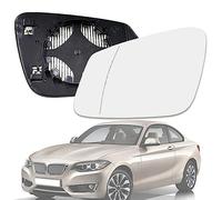 ALOEU Glace de Rétroviseur,pour BMW 2 Series F22 Coupe 2014-2021,Miroir de recul Rétroviseur Extérieur Réglable Chauffant Voiture Accessoires,A-Left