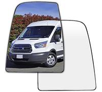 ALOEU Glace de Rétroviseur,pour Ford Transit Mk8 150/250/350 2014-2018,Miroir de recul Rétroviseur Extérieur Réglable Chauffant Voiture Accessoires,A-Left