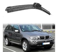 ALOEU Voiture Balais Essuie-Glace Arrière pour BMW X5 E53 2000-2006, Longueur : 18 inch Balai Arrière Caoutchouc