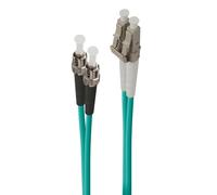 ALOGIC Cable Fibra Optics LC-ST Multi Mode Duplex LSZH OM4 2 m