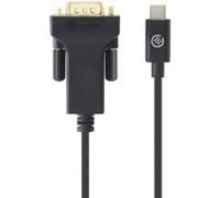 Alogic USB C Adaptor Cable Type C -VGA (D-Sub) M/M 2m, sw