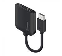 ALOGIC DP2DP-ADP câble vidéo et adaptateur DisplayPort 2 x DisplayPort Noir