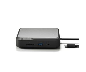 ALOGIC DUCH2 station d'accueil Avec fil USB 3.2 Gen 2 (3.1 Gen 2) Type-C Noir, Gris