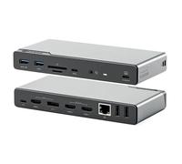 ALOGIC DV4 Avec fil USB 3.2 Gen 1 (3.1 Gen 1) Type-C Gris