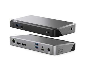 ALOGIC DX2 Dual 4K Display Universal Docking Station - with 100W Power Delivery