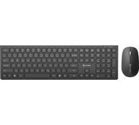 Alogic Echelon BT Wireless Mouse+ Keyboard German Black - Tastatur - QWERTZ