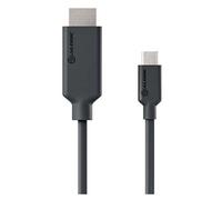 ALOGIC EL2UCHD-01 câble vidéo et adaptateur 1 m USB Type-C HDMI Noir