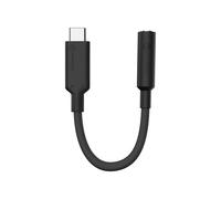 ALOGIC Elements PRO 10cm USB-C to 3.5mm Audio Adapter - Black