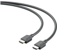 Alogic Elements Series - Premium Highspeed - Câble HDMI avec Ethernet - HDMI mâle à HDMI mâle - 1 m - noir - moulé, supporte 4K 60 Hz (4096 x 2160)