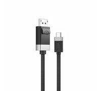 ALOGIC FUSCDP1M câble vidéo et adaptateur 1 m USB Type-C DisplayPort Noir