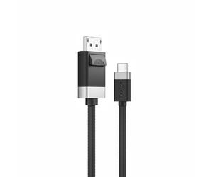 ALOGIC FUSCDP1M câble vidéo et adaptateur 1 m USB Type-C DisplayPort Noir