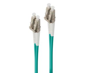 ALOGIC LCLC-03-OM4 câble InfiniBand et à fibres optiques 3 m LC Turquoise
