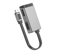 ALOGIC MagForce Duo Play Adaptateur 2 en 1 USB-C vers HDMI et VGA