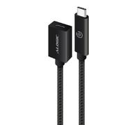 ALOGIC MU31CC-EXT-050BLK Câble USB 0,5 m USB 3.2 Gen 2 (3.1 Gen 2) USB C Noir