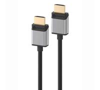 Alogic SSULHD01-SGR Câble HDMI M-M ultra fin V2.1 1 m