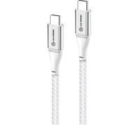 Alogic ULCC2030-SLV Câble de données USB 2.0 Type C -C M/M 5A 480 Mbps 0.3m, sil