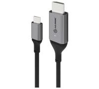 ALOGIC ULCHD01-SGR câble vidéo et adaptateur 1 m HDMI Type A (Standard) USB Type-C Noir, Gris