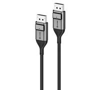 Alogic ULDP02-SGR Câble DisplayPort Alogic DPort to DPort 2m Ultra 8K V1.4 gra