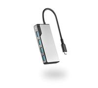 ALOGIC USB-C Fusion Swift Hub, Adaptateur 4 en 1 de Type C, débit de données USB A 3.0 de 5 Gbps, Compatible avec MacBook Pro/Air et iPad Pro/Air