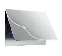 Alogy Coque Compatible avec Macbook Air 13 13.3" - 2018-2021 (M1 A2337/A2179/A1932) Housse de Protection Ultra Mince Flexible Compatible avec MacBook Air 13" Anti-dérapant Blanc Mat