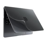 Alogy Coque Compatible avec Macbook Pro 16 - M1/M2/M3/M4 2021-2024 2025, Coque de Protection Flexible Ultra Fine, Compatible avec MacBook Pro 16, antidérapant Transparent Mat Noir