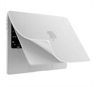 Alogy Coque Compatible avec Macbook Pro 16 - M1/M2/M3/M4 2021-2024 2025, Coque de Protection Flexible Ultra Fine, Compatible avec MacBook Pro 16", antidérapant Transparent Mat Blanc