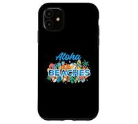 Aloha Beaches Funny Tropical Hawaii Beach Summer Vacances Coque pour iPhone 11