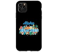 Aloha Beaches Funny Tropical Hawaii Beach Summer Vacances Coque pour iPhone 11 Pro Max