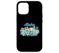 Aloha Beaches Funny Tropical Hawaii Beach Summer Vacances Coque pour iPhone 12/12 Pro