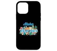 Aloha Beaches Funny Tropical Hawaii Beach Summer Vacances Coque pour iPhone 12 Mini