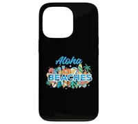 Aloha Beaches Funny Tropical Hawaii Beach Summer Vacances Coque pour iPhone 13 Pro