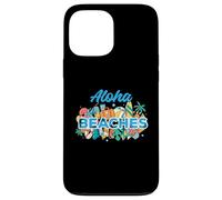 Aloha Beaches Funny Tropical Hawaii Beach Summer Vacances Coque pour iPhone 13 Pro Max