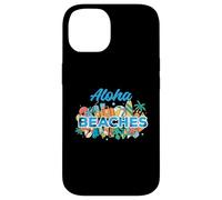Aloha Beaches Funny Tropical Hawaii Beach Summer Vacances Coque pour iPhone 14