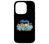 Aloha Beaches Funny Tropical Hawaii Beach Summer Vacances Coque pour iPhone 14 Pro