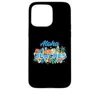 Aloha Beaches Funny Tropical Hawaii Beach Summer Vacances Coque pour iPhone 15 Pro Max