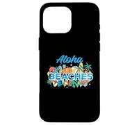 Aloha Beaches Funny Tropical Hawaii Beach Summer Vacances Coque pour iPhone 16 Pro Max