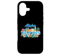 Aloha Beaches Funny Tropical Hawaii Beach Summer Vacances Coque pour iPhone 17