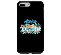 Aloha Beaches Funny Tropical Hawaii Beach Summer Vacances Coque pour iPhone 7 Plus/8 Plus
