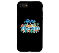 Aloha Beaches Funny Tropical Hawaii Beach Summer Vacances Coque pour iPhone SE (2020) / 7/8