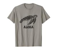 Aloha Chemise hawaïenne Tortue de mer Vacances Voyage Plage Tortue T-Shirt