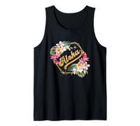 Aloha Flowers Hawaiian Funny Beach Luau Party Débardeur