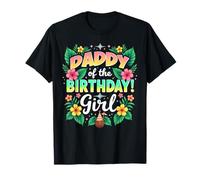 Aloha Hawaii Daddy Of The Birthday Girl T-Shirt