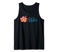 Aloha Hawaii Hibiscus Fleur Hawaï Paradis Tropical hawaïen Débardeur