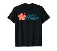 Aloha Hawaii Hibiscus Fleur Hawaï Paradis Tropical hawaïen T-Shirt
