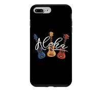 Aloha Hawaii Uke Lifestyle Ukulélé de Dessin animé Coque pour iPhone 7 Plus/8 Plus