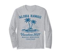 Aloha Hawaii Vacation 2027 Faire des Souvenirs Ensemble Vacances Manche Longue