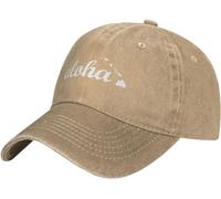 Aloha, Îles D'Hawaï Unisexe Chapeau Rétro Ancien Baseball Cap Confortable Casquette Trucker pour Toutes Les Saisons Tennis Sport