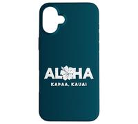 Aloha Kapaa Kauai Hawaii Souvenir Fleur d'hibiscus Vintage Coque pour iPhone 16 Plus