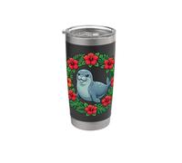Aloha, petit phoque moine Gobelet isotherme en acier inoxydable double paroi