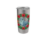 Aloha, petit phoque moine Gobelet isotherme en acier inoxydable double paroi